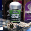 Big Chief Green Apple – Snow Cone 5-Pack Infused Pre-Rolls signature green protective travel container.