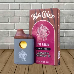 New Big Chief 3g Disposable Live Resin THCa Vape Review