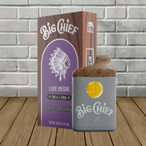 New Big Chief 3g Disposable Live Resin THCa Vape Review