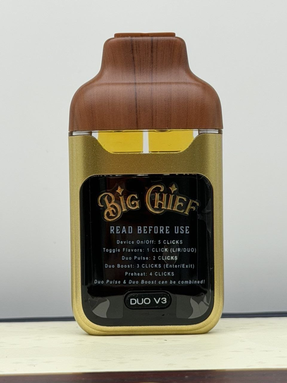 Big Chief Duo V3 2g Disposable Guide | Dual-Chamber Vape Store - Big Chief